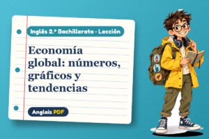 Lección para describir gráficos (2.º Bachillerato) con Leo, el viajero de Anglais PDF