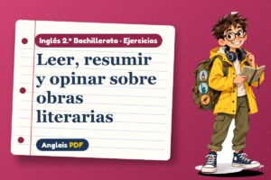 Ejercicios de literatura inglesa (2.º Bachillerato) con Leo, el viajero de Anglais PDF
