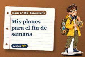 Solucionario de be going to (2.º ESO) con Leo, el viajero de Anglais PDF