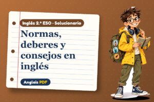 Solucionario de must y should (2.º ESO) con Leo, el viajero de Anglais PDF