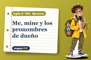 Ejercicios de pronombres objeto (2.º ESO) con Leo, el viajero de Anglais PDF