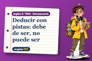 Solucionario de deducción (3.º ESO) con Leo, el viajero de Anglais PDF