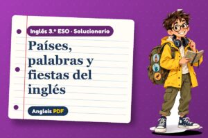 Solucionario de británico y americano (3.º ESO) con Leo, el viajero de Anglais PDF