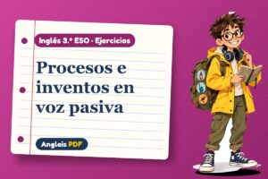 Ejercicios de la voz pasiva (3.º ESO) con Leo, el viajero de Anglais PDF