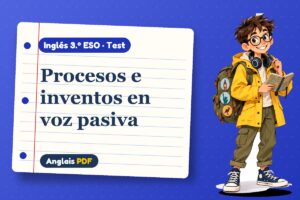 Test de la voz pasiva (3.º ESO) con Leo, el viajero de Anglais PDF