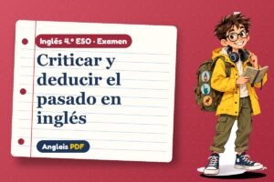 Examen de modales perfectos (4.º ESO) con Leo, el viajero de Anglais PDF