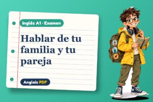 Examen de la familia en inglés (A1) con Leo, el viajero de Anglais PDF