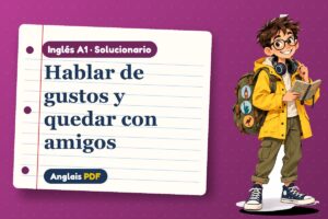Solucionario de like con ing (A1) con Leo, el viajero de Anglais PDF