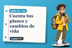 Test de be going to (A2) con Leo, el viajero de Anglais PDF