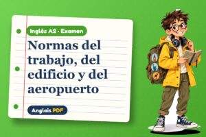 Examen de have to y must (A2) con Leo, el viajero de Anglais PDF