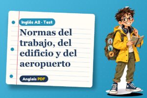 Test de have to y must (A2) con Leo, el viajero de Anglais PDF
