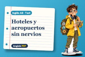 Test de hotel y aeropuerto (A2) con Leo, el viajero de Anglais PDF