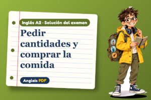 Examen resuelto de much y many (A2) con Leo, el viajero de Anglais PDF