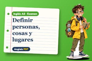 Examen de oraciones de relativo (A2) con Leo, el viajero de Anglais PDF
