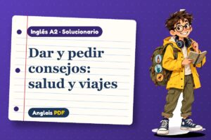 Solucionario de should en inglés (A2) con Leo, el viajero de Anglais PDF
