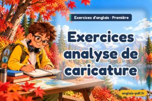 Exercices d'anglais première : Exercices analyse de caricature