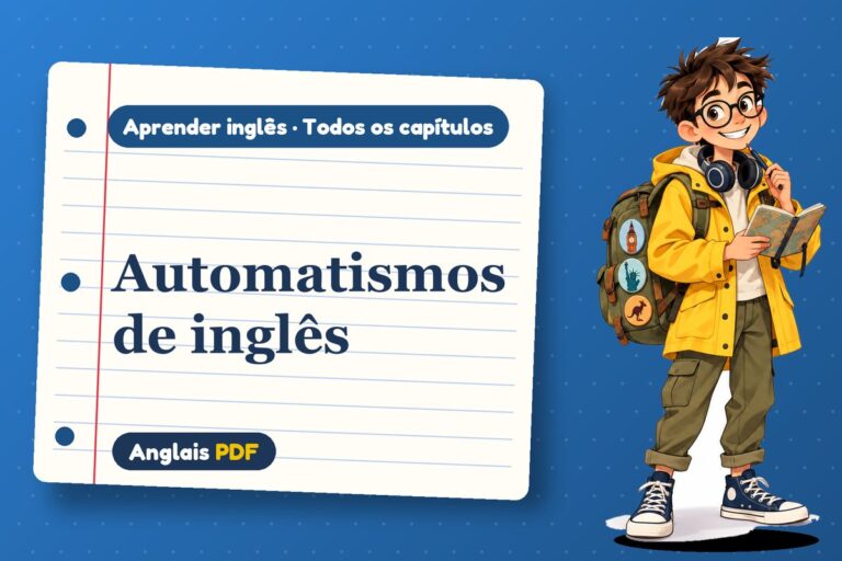 Automatismos de inglês: revisão rápida por nível com gabarito