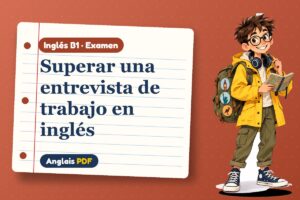 Examen de entrevista de trabajo (B1) con Leo, el viajero de Anglais PDF