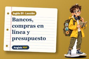 Lección de inglés bancario (B1) con Leo, el viajero de Anglais PDF