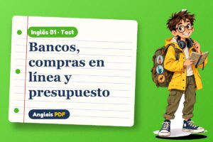 Test de inglés bancario (B1) con Leo, el viajero de Anglais PDF