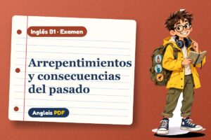 Examen del tercer condicional (B1) con Leo, el viajero de Anglais PDF