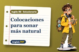 Solucionario de colocaciones (B2) con Leo, el viajero de Anglais PDF