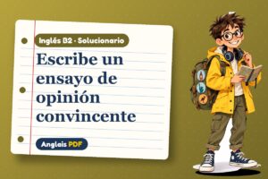 Solucionario de ensayos en inglés (B2) con Leo, el viajero de Anglais PDF