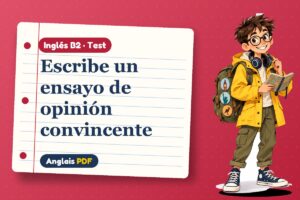 Test de ensayos en inglés (B2) con Leo, el viajero de Anglais PDF