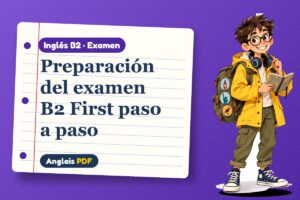 Examen de preparación del B2 First (B2) con Leo, el viajero de Anglais PDF