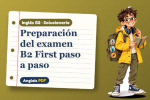 Solucionario del B2 First (B2) con Leo, el viajero de Anglais PDF
