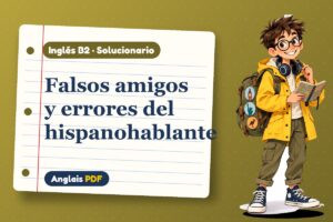 Solucionario de falsos amigos (B2) con Leo, el viajero de Anglais PDF
