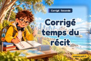 Corrigé des exercices d'anglais seconde : Corrigé temps du récit