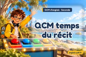 QCM d'anglais seconde : QCM temps du récit