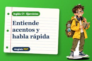 Ejercicios de comprensión auditiva (C1) con Leo, el viajero de Anglais PDF