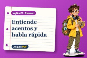 Examen de comprensión auditiva (C1) con Leo, el viajero de Anglais PDF