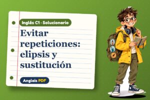 Solucionario de elipsis en inglés (C1) con Leo, el viajero de Anglais PDF