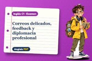 Examen de inglés profesional (C1) con Leo, el viajero de Anglais PDF