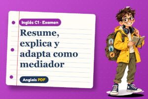 Examen de mediación en inglés (C1) con Leo, el viajero de Anglais PDF