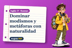 Examen de modismos en inglés (C1) con Leo, el viajero de Anglais PDF