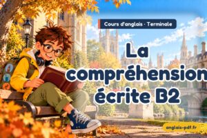 Cours d'anglais terminale : La compréhension écrite B2