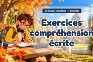 Exercices d'anglais terminale : Exercices compréhension écrite