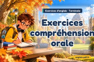 Exercices d'anglais terminale : Exercices compréhension orale
