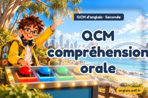 QCM d'anglais seconde : QCM compréhension orale