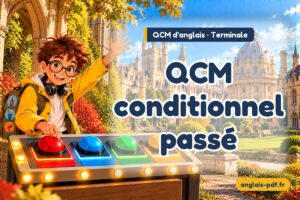 QCM d'anglais terminale : QCM conditionnel passé