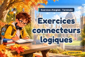 Exercices d'anglais terminale : Exercices connecteurs logiques