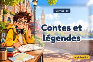 Corrigé des exercices d'anglais 6e : Contes et légendes