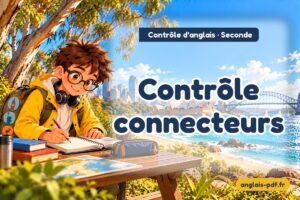 Contrôle d'anglais seconde : Contrôle connecteurs