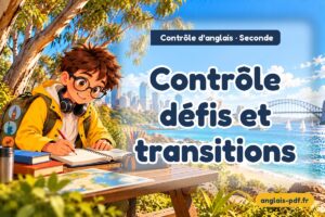Contrôle d'anglais seconde : Contrôle défis et transitions