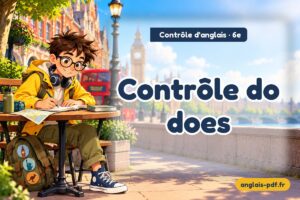 Contrôle d'anglais 6e : Contrôle do does