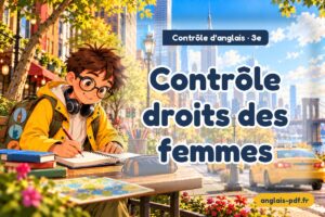Contrôle d'anglais 3e : Contrôle droits des femmes